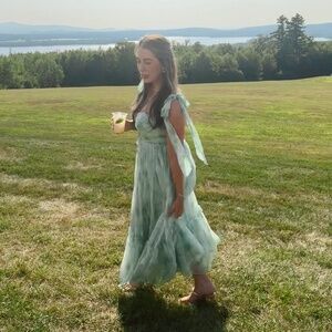 Petal and Pup Floret Midi Dress Sag